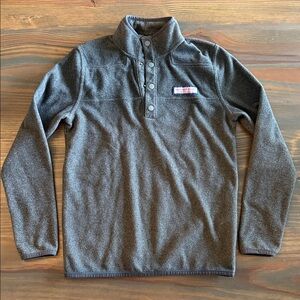 Vineyard Vines Quarter-snap fleece. Kids M.